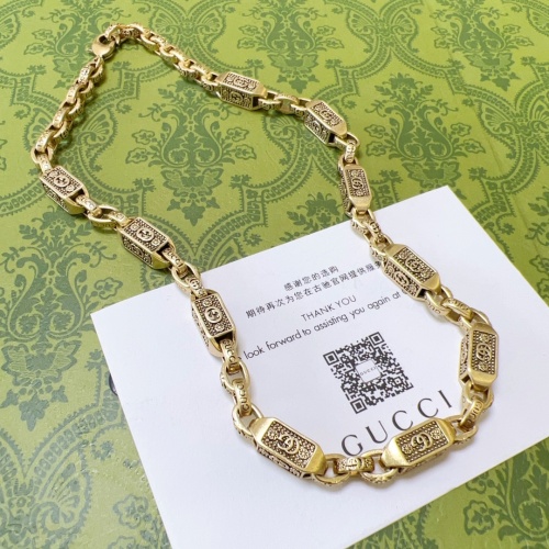 Cheap Gucci Necklaces #1252829 Replica Wholesale [$52.00 USD] [ITEM#1252829] on Replica Gucci Necklaces