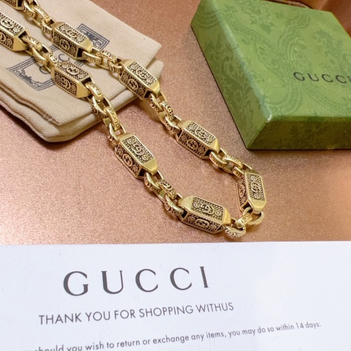 Cheap Gucci Necklaces #1252829 Replica Wholesale [$52.00 USD] [ITEM#1252829] on Replica Gucci Necklaces