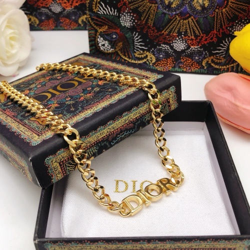 Cheap Christian Dior Necklaces #1252843 Replica Wholesale [$29.00 USD] [ITEM#1252843] on Replica Christian Dior Necklaces