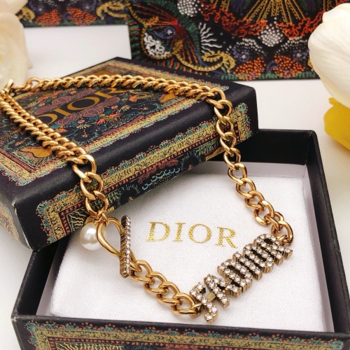 Cheap Christian Dior Necklaces #1252854 Replica Wholesale [$32.00 USD] [ITEM#1252854] on Replica Christian Dior Necklaces