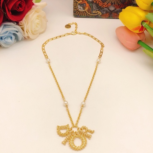 Cheap Christian Dior Necklaces #1252855 Replica Wholesale [$32.00 USD] [ITEM#1252855] on Replica Christian Dior Necklaces