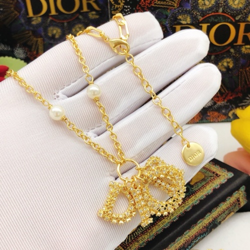 Cheap Christian Dior Necklaces #1252855 Replica Wholesale [$32.00 USD] [ITEM#1252855] on Replica Christian Dior Necklaces