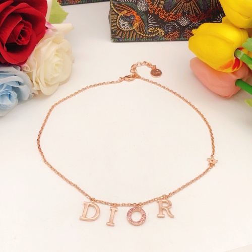 Cheap Christian Dior Necklaces #1252856 Replica Wholesale [$32.00 USD] [ITEM#1252856] on Replica Christian Dior Necklaces