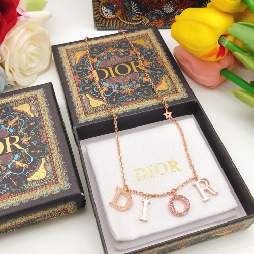 Cheap Christian Dior Necklaces #1252856 Replica Wholesale [$32.00 USD] [ITEM#1252856] on Replica Christian Dior Necklaces