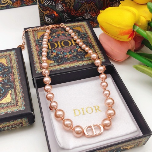 Cheap Christian Dior Necklaces #1252859 Replica Wholesale [$32.00 USD] [ITEM#1252859] on Replica Christian Dior Necklaces