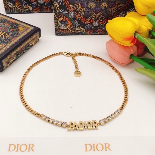 Cheap Christian Dior Necklaces #1252860 Replica Wholesale [$32.00 USD] [ITEM#1252860] on Replica Christian Dior Necklaces