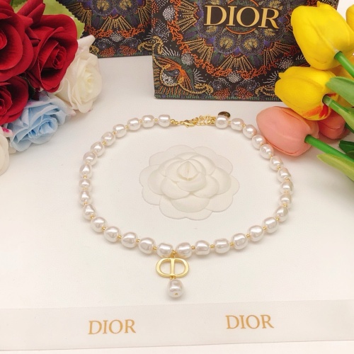 Cheap Christian Dior Necklaces For Women #1252864 Replica Wholesale [$34.00 USD] [ITEM#1252864] on Replica Christian Dior Necklaces