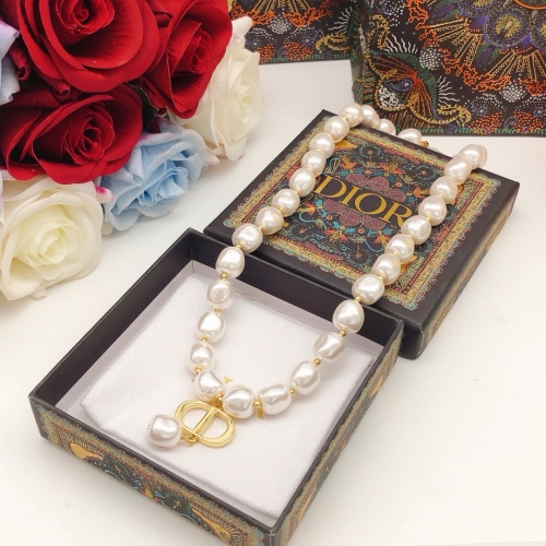 Cheap Christian Dior Necklaces For Women #1252864 Replica Wholesale [$34.00 USD] [ITEM#1252864] on Replica Christian Dior Necklaces