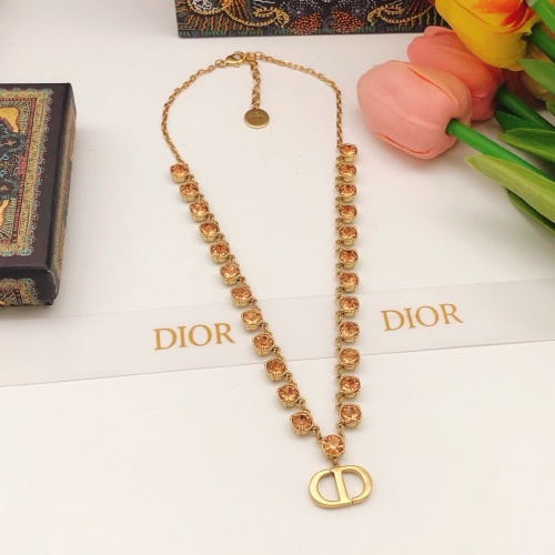 Cheap Christian Dior Necklaces #1252868 Replica Wholesale [$36.00 USD] [ITEM#1252868] on Replica Christian Dior Necklaces