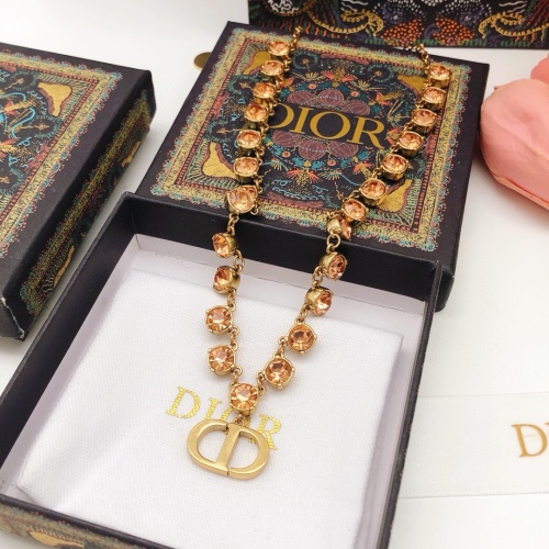 Cheap Christian Dior Necklaces #1252868 Replica Wholesale [$36.00 USD] [ITEM#1252868] on Replica Christian Dior Necklaces