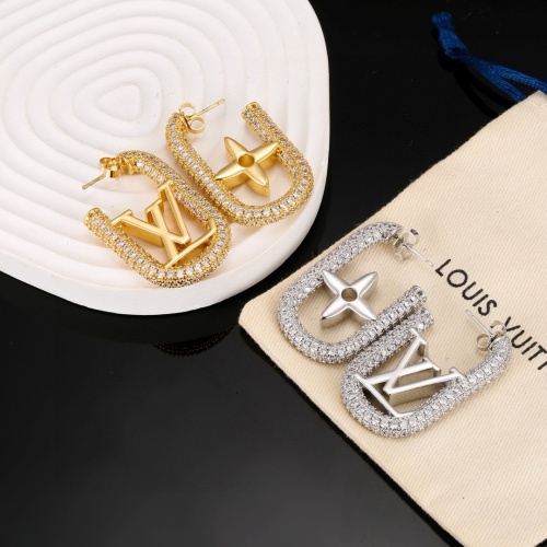 Cheap Louis Vuitton Earrings For Women #1252885 Replica Wholesale [$34.00 USD] [ITEM#1252885] on Replica Louis Vuitton Earrings