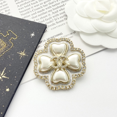 Cheap Chanel Brooches For Women #1252909 Replica Wholesale [$39.00 USD] [ITEM#1252909] on Replica Chanel Brooches