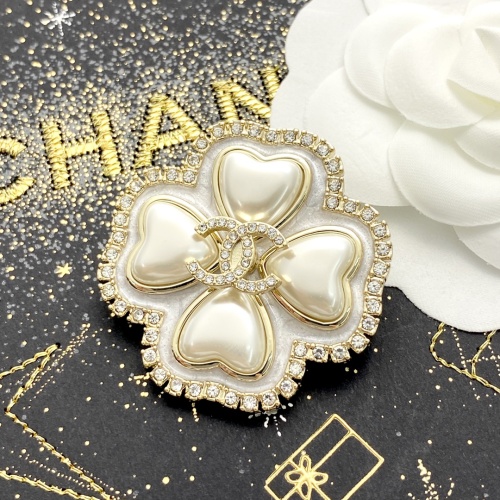 Cheap Chanel Brooches For Women #1252909 Replica Wholesale [$39.00 USD] [ITEM#1252909] on Replica Chanel Brooches