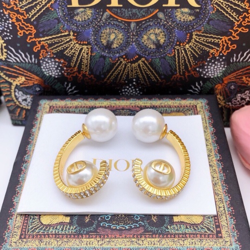 Cheap Christian Dior Earrings For Women #1252946 Replica Wholesale [$27.00 USD] [ITEM#1252946] on Replica Christian Dior Earrings