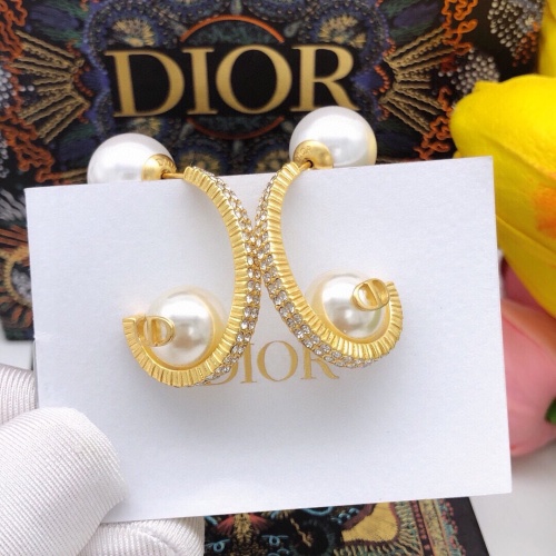 Cheap Christian Dior Earrings For Women #1252946 Replica Wholesale [$27.00 USD] [ITEM#1252946] on Replica Christian Dior Earrings