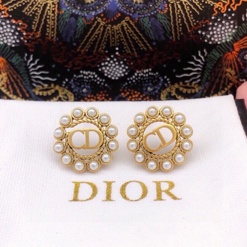 Cheap Christian Dior Earrings For Women #1252949 Replica Wholesale [$27.00 USD] [ITEM#1252949] on Replica Christian Dior Earrings