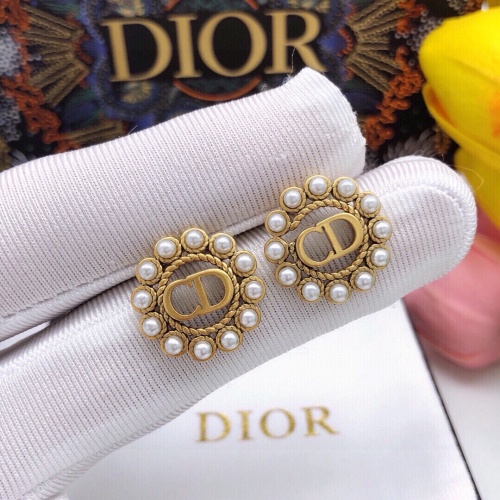 Cheap Christian Dior Earrings For Women #1252949 Replica Wholesale [$27.00 USD] [ITEM#1252949] on Replica Christian Dior Earrings