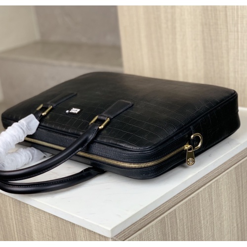 Cheap Mont Blanc AAA Man Handbags #1252968 Replica Wholesale [$160.00 USD] [ITEM#1252968] on Replica Mont Blanc AAA Man Handbags