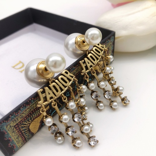 Cheap Christian Dior Earrings For Women #1252995 Replica Wholesale [$27.00 USD] [ITEM#1252995] on Replica Christian Dior Earrings