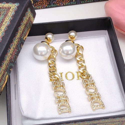 Cheap Christian Dior Earrings For Women #1253005 Replica Wholesale [$27.00 USD] [ITEM#1253005] on Replica Christian Dior Earrings