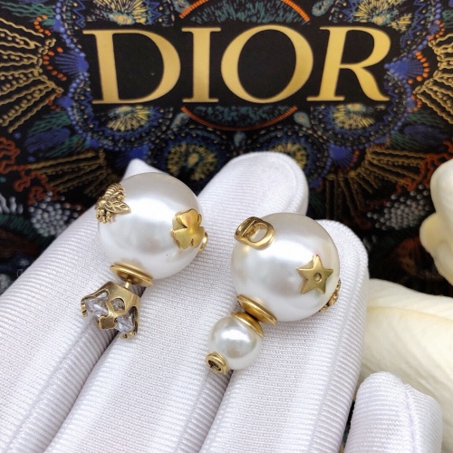 Cheap Christian Dior Earrings For Women #1253007 Replica Wholesale [$27.00 USD] [ITEM#1253007] on Replica Christian Dior Earrings