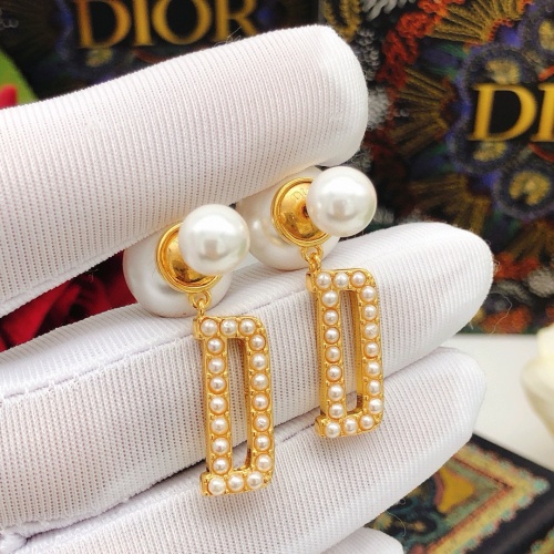 Cheap Christian Dior Earrings For Women #1253011 Replica Wholesale [$27.00 USD] [ITEM#1253011] on Replica Christian Dior Earrings