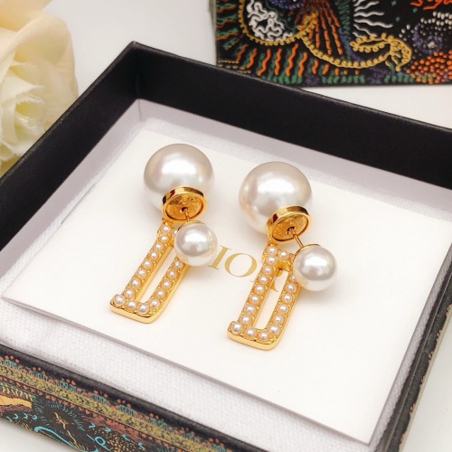 Cheap Christian Dior Earrings For Women #1253011 Replica Wholesale [$27.00 USD] [ITEM#1253011] on Replica Christian Dior Earrings