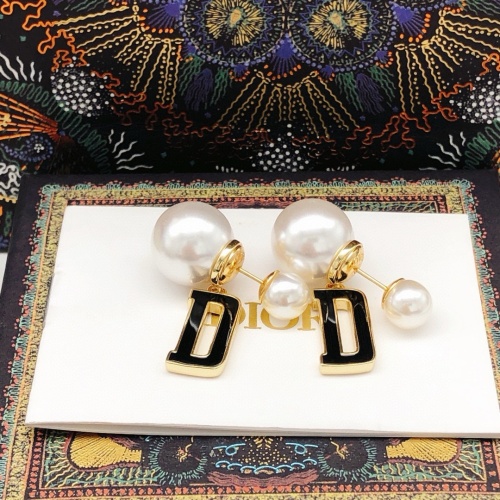 Cheap Christian Dior Earrings For Women #1253012 Replica Wholesale [$27.00 USD] [ITEM#1253012] on Replica Christian Dior Earrings