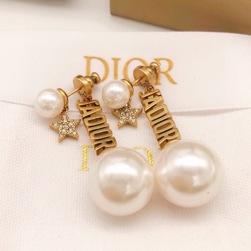 Cheap Christian Dior Earrings For Women #1253015 Replica Wholesale [$27.00 USD] [ITEM#1253015] on Replica Christian Dior Earrings