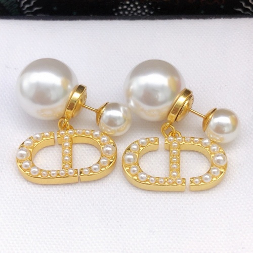 Cheap Christian Dior Earrings For Women #1253016 Replica Wholesale [$27.00 USD] [ITEM#1253016] on Replica Christian Dior Earrings