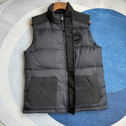 Cheap Canada Goose Down Feather Coat Sleeveless For Men #1253038 Replica Wholesale [$125.00 USD] [ITEM#1253038] on Replica Canada Goose Down Feather Coat