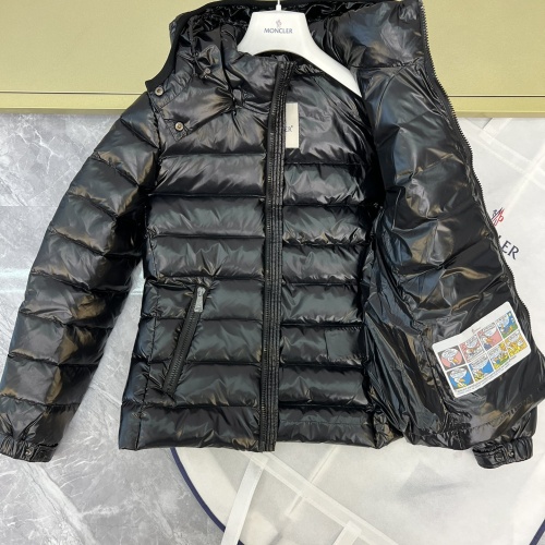 Cheap Moncler Down Feather Coat Long Sleeved For Women #1253040 Replica Wholesale [$128.00 USD] [ITEM#1253040] on Replica Moncler Down Feather Coat