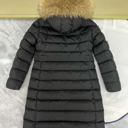 Cheap Moncler Down Feather Coat Long Sleeved For Women #1253042 Replica Wholesale [$225.00 USD] [ITEM#1253042] on Replica Moncler Down Feather Coat