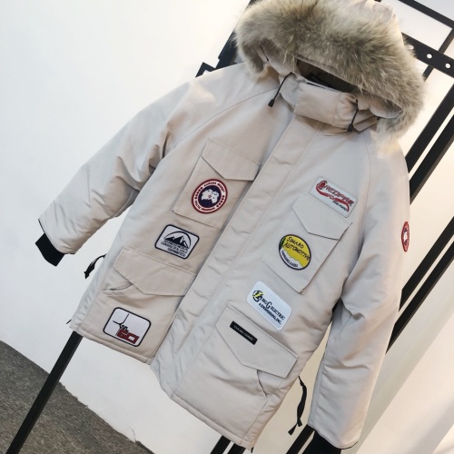 Cheap Canada Goose Down Feather Coat Long Sleeved For Unisex #1253044 Replica Wholesale [$192.00 USD] [ITEM#1253044] on Replica Canada Goose Down Feather Coat