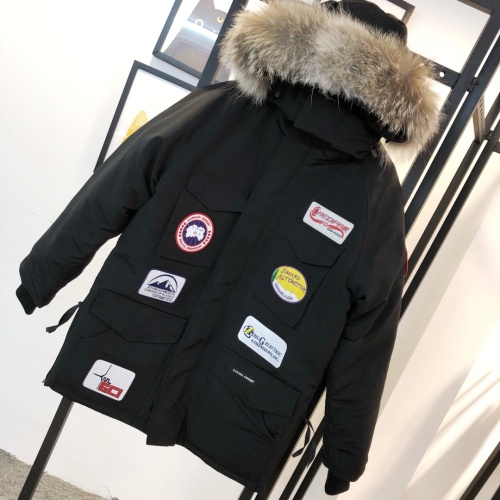 Cheap Canada Goose Down Feather Coat Long Sleeved For Unisex #1253045 Replica Wholesale [$202.00 USD] [ITEM#1253045] on Replica Canada Goose Down Feather Coat