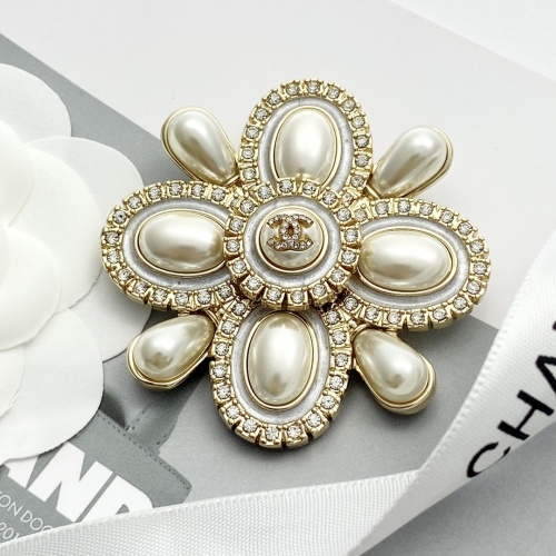 Cheap Chanel Brooches For Women #1253062 Replica Wholesale [$39.00 USD] [ITEM#1253062] on Replica Chanel Brooches