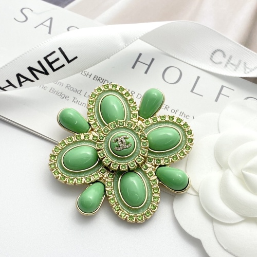 Cheap Chanel Brooches For Women #1253064 Replica Wholesale [$39.00 USD] [ITEM#1253064] on Replica Chanel Brooches