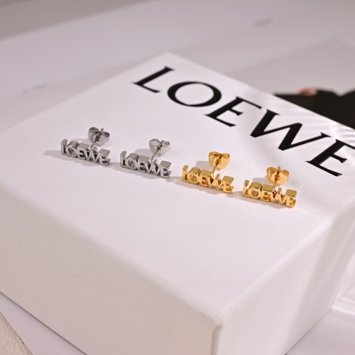 Cheap LOEWE Earrings For Women #1253065 Replica Wholesale [$25.00 USD] [ITEM#1253065] on Replica LOEWE Earrings