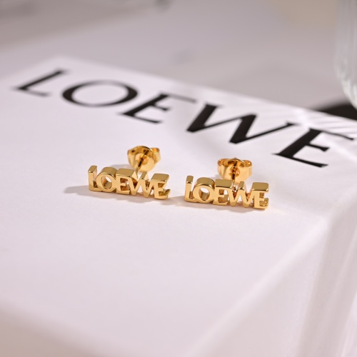 Cheap LOEWE Earrings For Women #1253066 Replica Wholesale [$25.00 USD] [ITEM#1253066] on Replica LOEWE Earrings