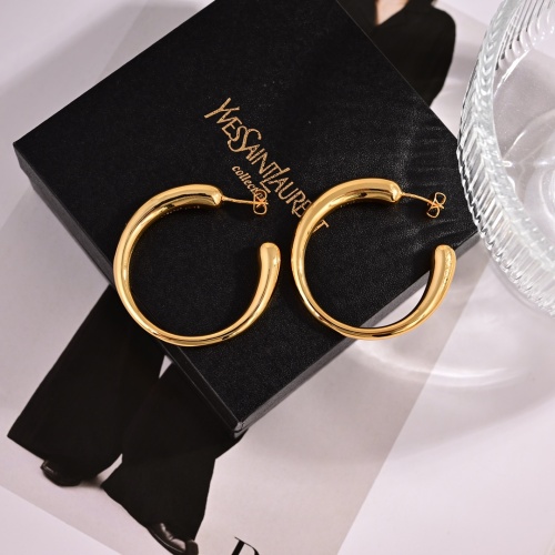 Cheap Yves Saint Laurent YSL Earrings For Women #1253069 Replica Wholesale [$27.00 USD] [ITEM#1253069] on Replica Yves Saint Laurent YSL Earrings