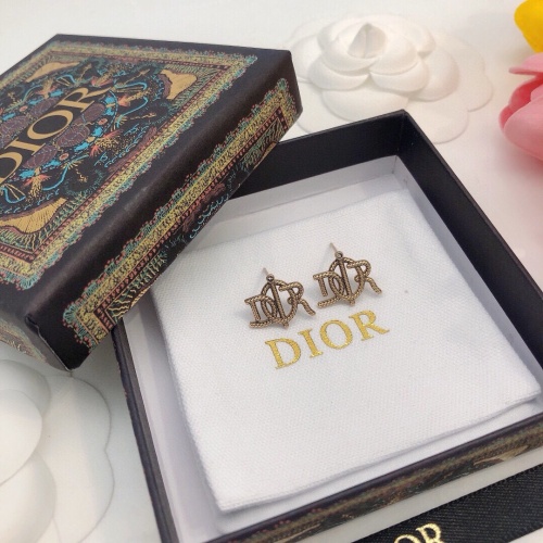 Cheap Christian Dior Earrings For Women #1253087 Replica Wholesale [$25.00 USD] [ITEM#1253087] on Replica Christian Dior Earrings