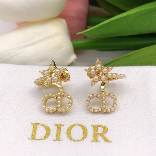 Cheap Christian Dior Earrings For Women #1253088 Replica Wholesale [$27.00 USD] [ITEM#1253088] on Replica Christian Dior Earrings