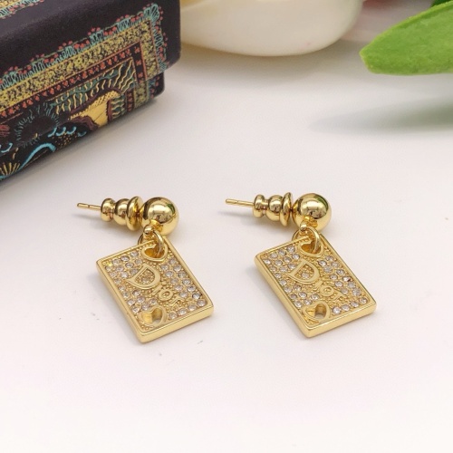 Cheap Christian Dior Earrings For Women #1253104 Replica Wholesale [$25.00 USD] [ITEM#1253104] on Replica Christian Dior Earrings