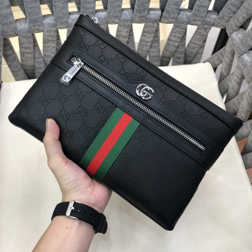 Cheap Gucci AAA Man Wallets #1253107 Replica Wholesale [$85.00 USD] [ITEM#1253107] on Replica Gucci AAA Man Wallets