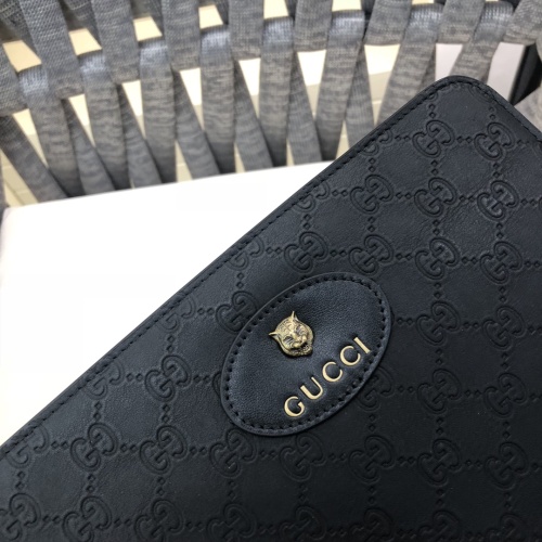 Cheap Gucci AAA Man Wallets #1253123 Replica Wholesale [$88.00 USD] [ITEM#1253123] on Replica Gucci AAA Man Wallets