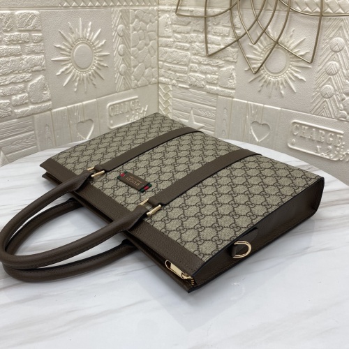 Cheap Gucci AAA Man Handbags #1253150 Replica Wholesale [$128.00 USD] [ITEM#1253150] on Replica Gucci AAA Man Handbags