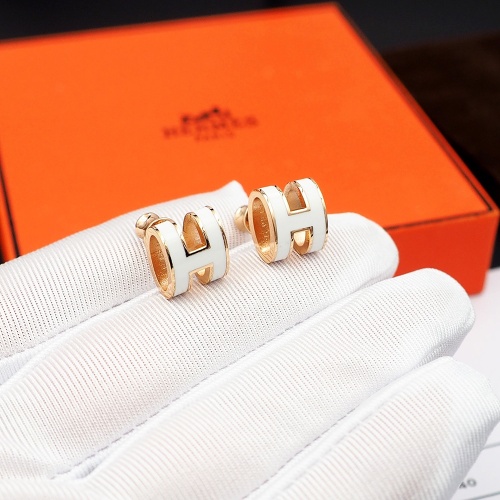 Cheap Hermes Earrings For Women #1253156 Replica Wholesale [$27.00 USD] [ITEM#1253156] on Replica Hermes Earrings