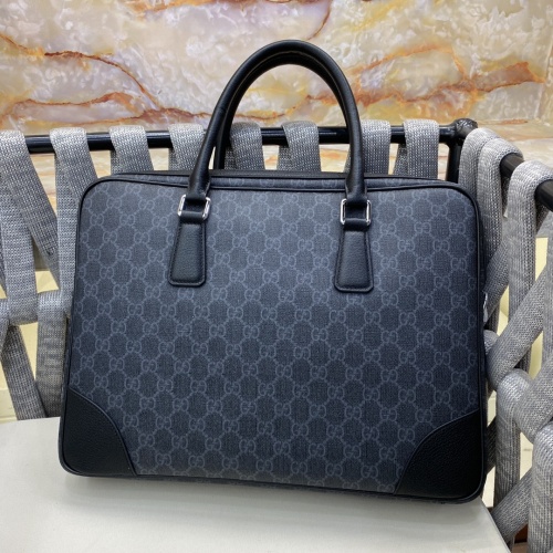 Cheap Gucci AAA Man Handbags #1253157 Replica Wholesale [$140.00 USD] [ITEM#1253157] on Replica Gucci AAA Man Handbags