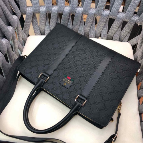 Cheap Gucci AAA Man Handbags #1253159 Replica Wholesale [$155.00 USD] [ITEM#1253159] on Replica Gucci AAA Man Handbags