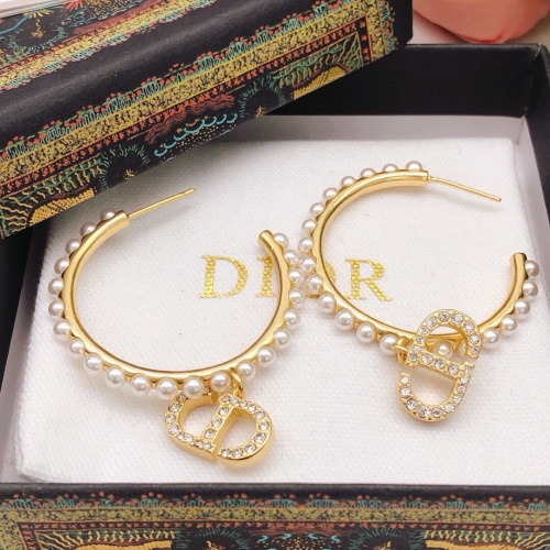 Cheap Christian Dior Earrings For Women #1253168 Replica Wholesale [$29.00 USD] [ITEM#1253168] on Replica Christian Dior Earrings